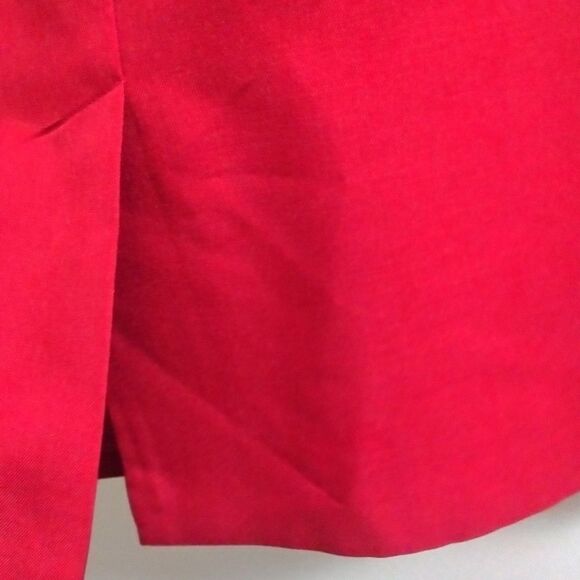 Le Suit Separates Red Sheath Dress Size 6 - Picture 4 of 6
